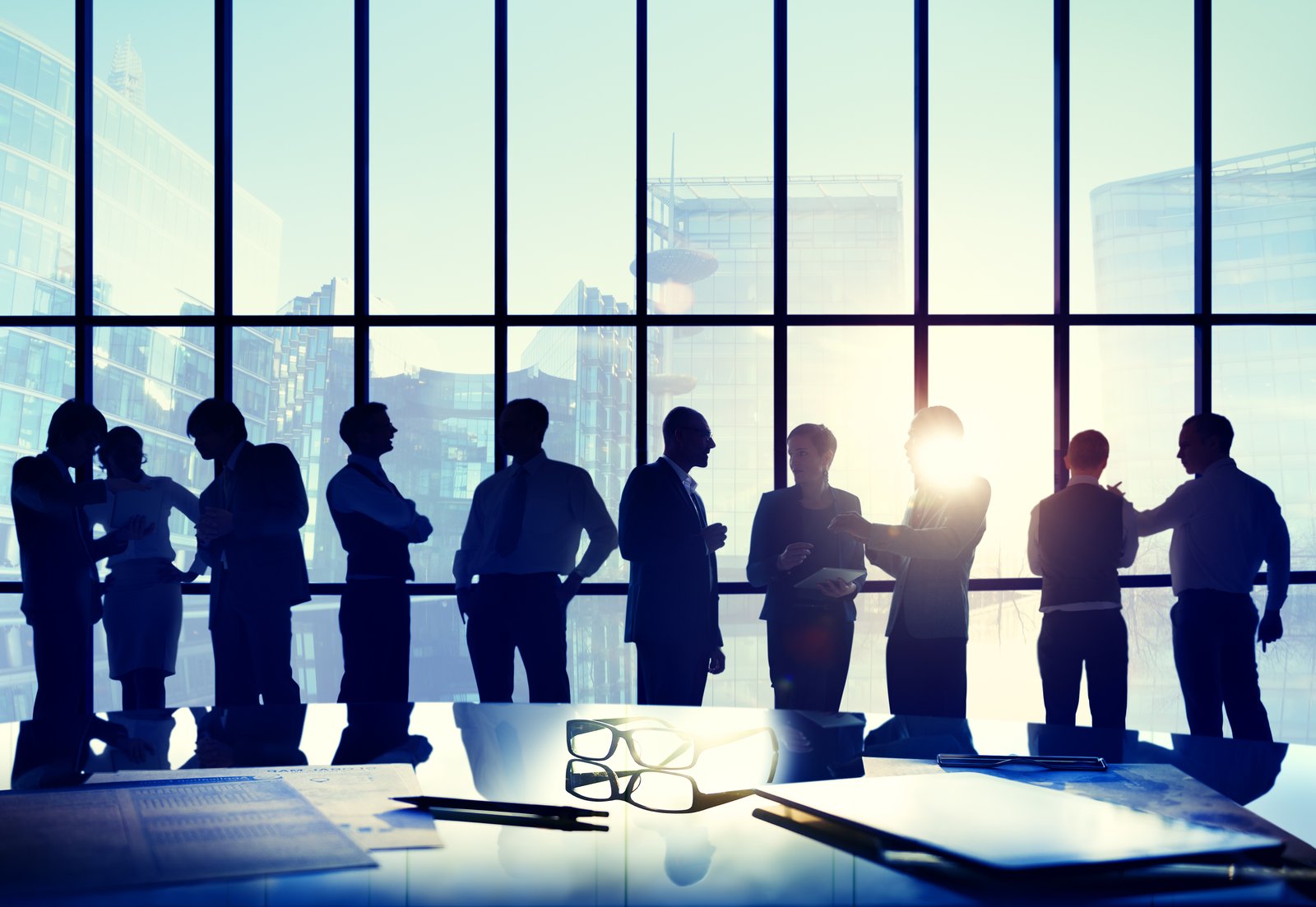 Diverse community members sitting together